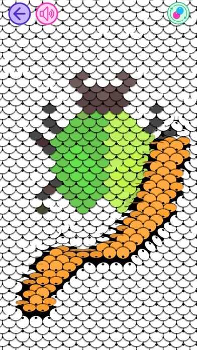Capturas de pantalla de Sequin by Number Live Coloring