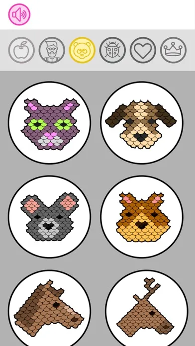 Capturas de pantalla de Sequin by Number Live Coloring