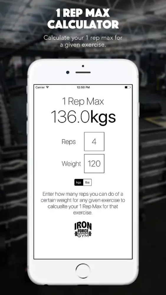 Capturas de tela do Iron Force Gym
