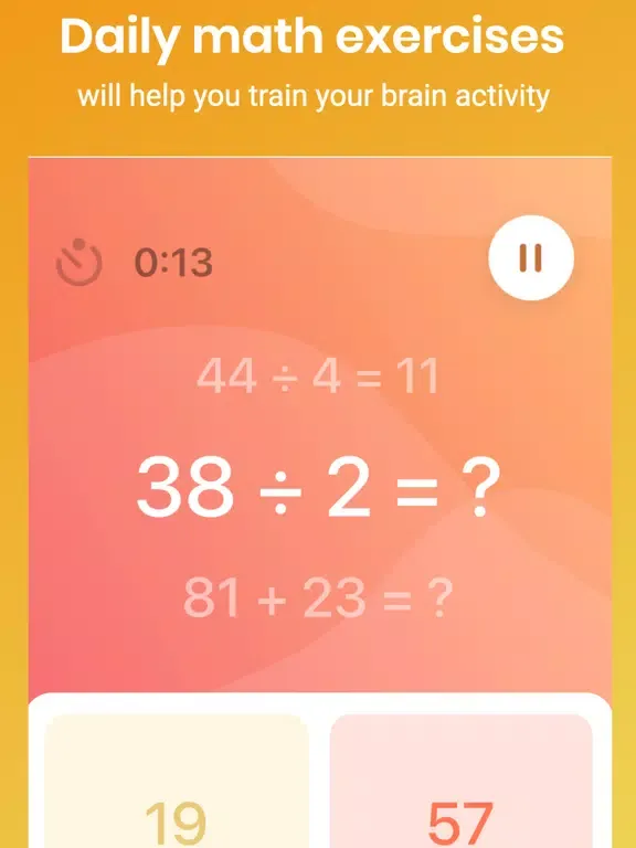 Скриншоты Math Games - MathBrain iPad 