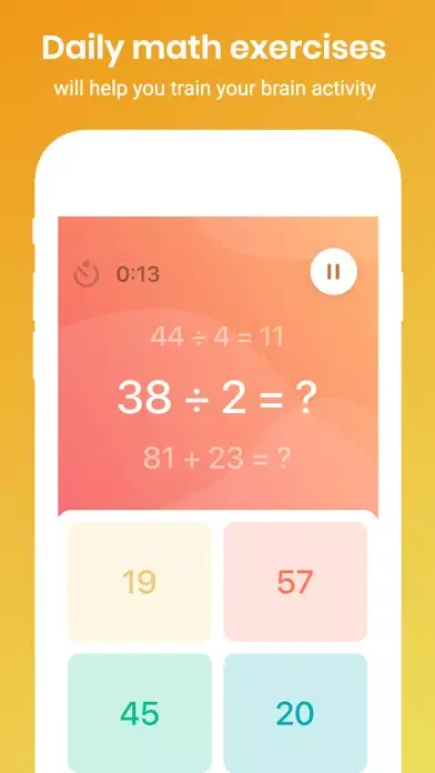 Скриншоты Math Games - MathBrain