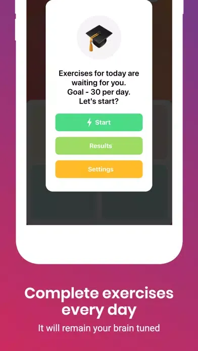Скриншоты Math Games - MathBrain