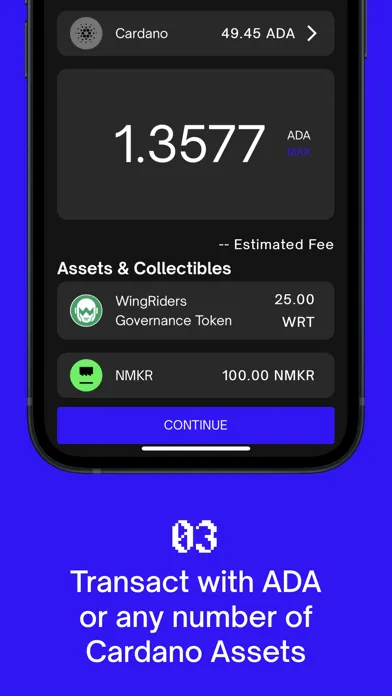 Begin - Cardano Wallet by B58应用截图