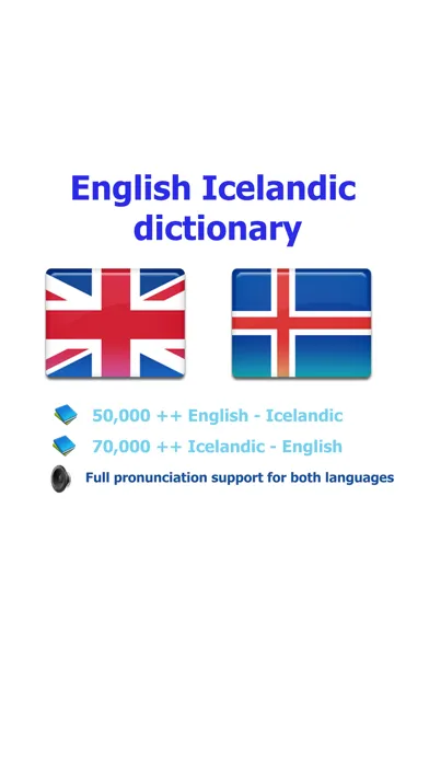 Ảnh chụp màn hình của English Icelandic best dictionary translate - Enska íslenska besta orðabók þýðingar