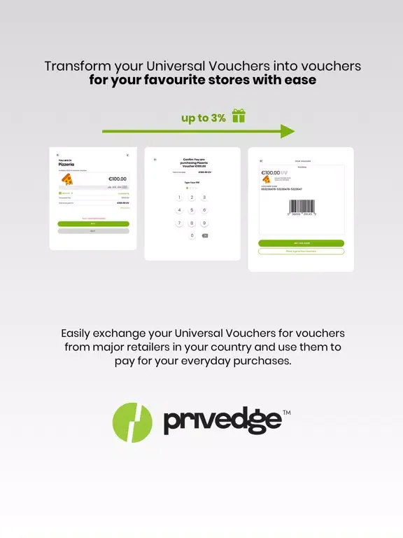 تصاویر Privedge: Incentives & Rewards iPad 