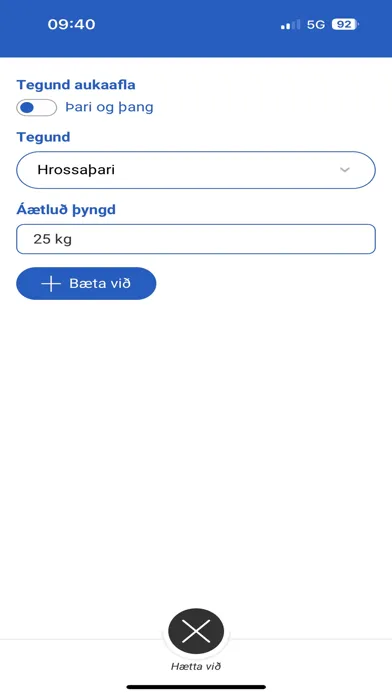 Capturas de pantalla de RSF Appið