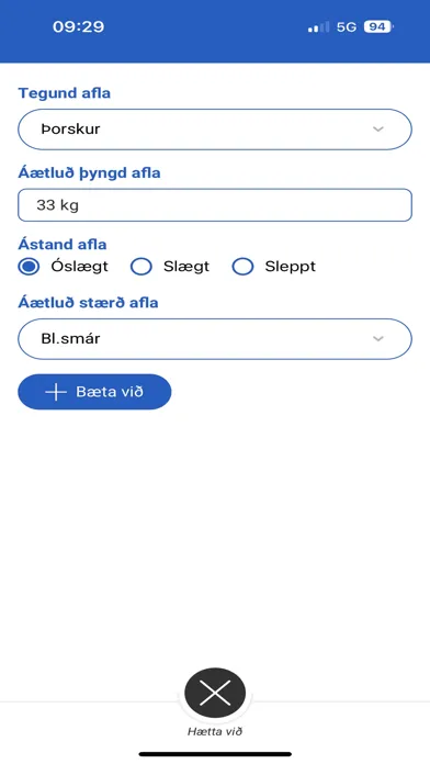Capturas de pantalla de RSF Appið