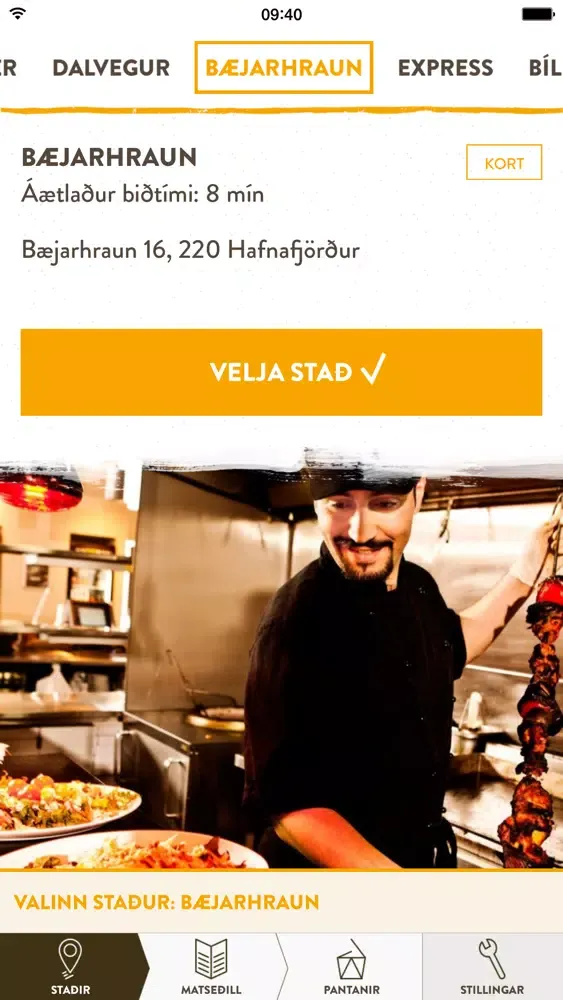 Tangkapan layar SAFFRAN