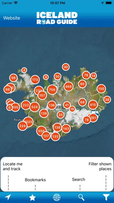 Скриншоты Iceland Road Guide