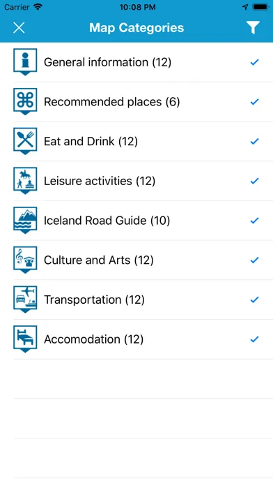 Скриншоты Iceland Road Guide