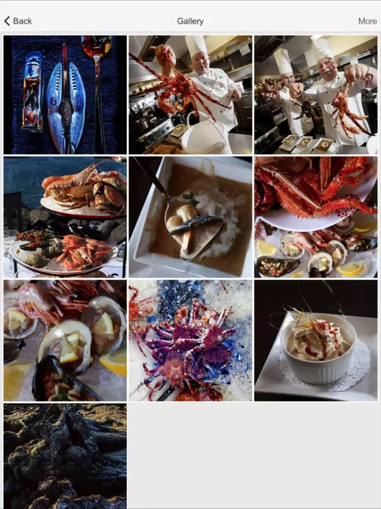 Captures d'écran de Vitinn Restaurant - Crab, Shellfish, Local Food iPad 