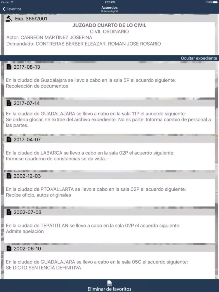 Boletín Digital iPad  Screenshots