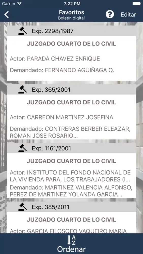 Boletín Digital Screenshots