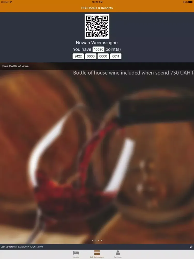 DBI Connect iPad  Screenshots