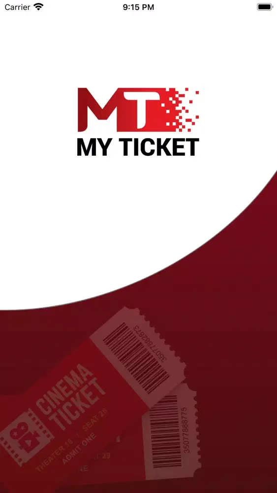 Captures d'écran de MyTicket