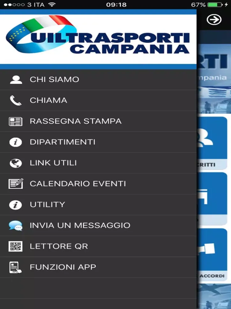 Capturas de tela do UILTrasporti Campania iPad 