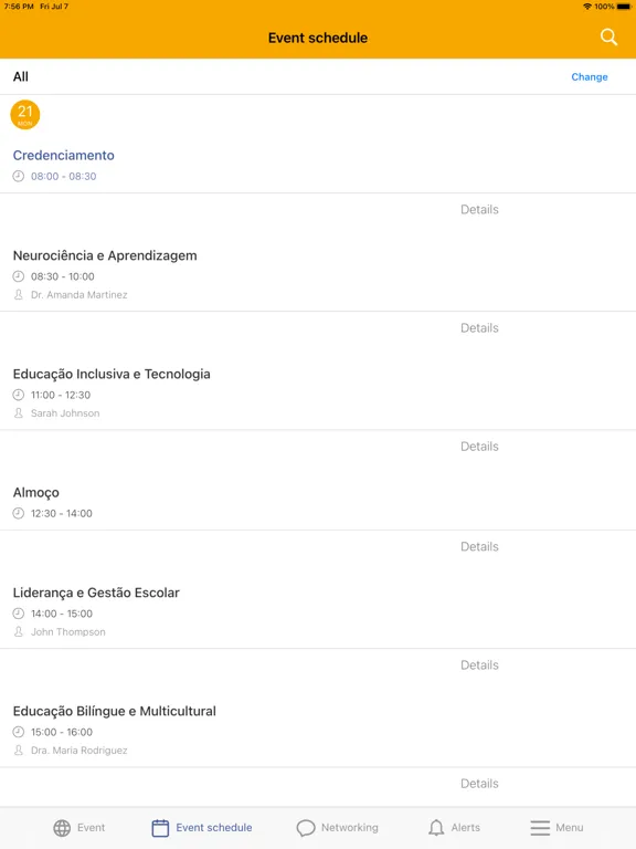 International School iPad  スクリーンショット