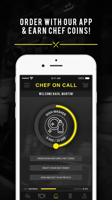 Chef-On-Call スクリーンショット