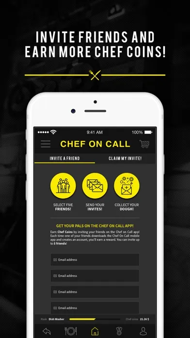Chef-On-Call スクリーンショット