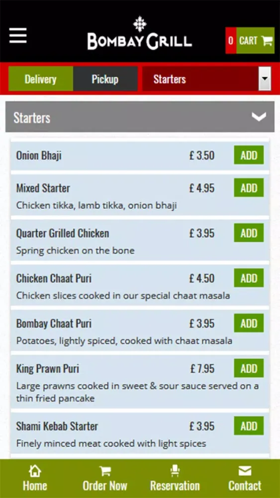Bombay Grill Screenshots