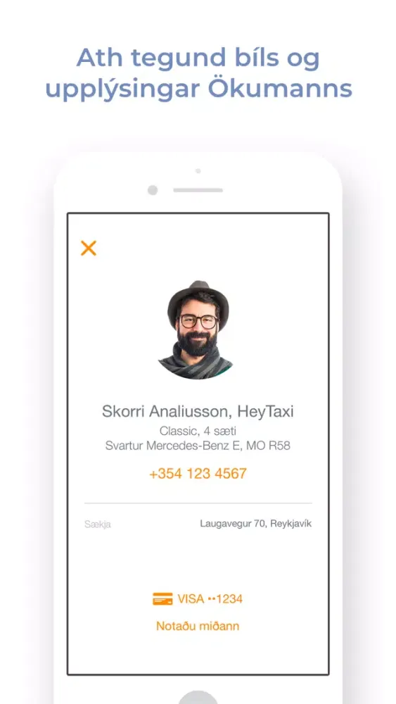 HeyTaxi Iceland Passenger應用截圖