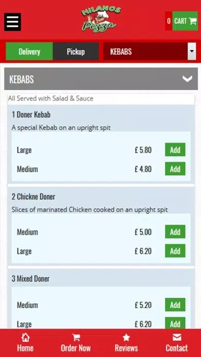 Milanos Pizza Porth Screenshots