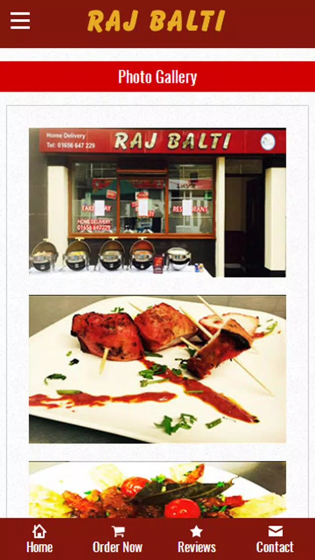 Raj Balti Ekran Görüntüleri