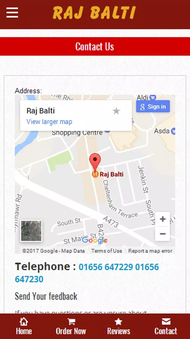 Raj Balti Ekran Görüntüleri