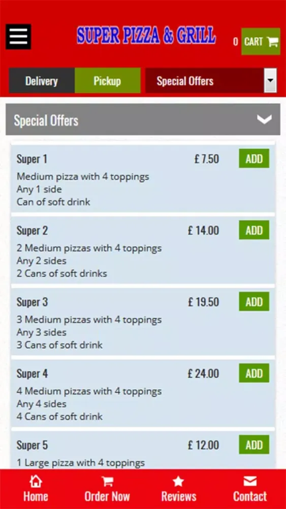 Super Pizza Grill Screenshots