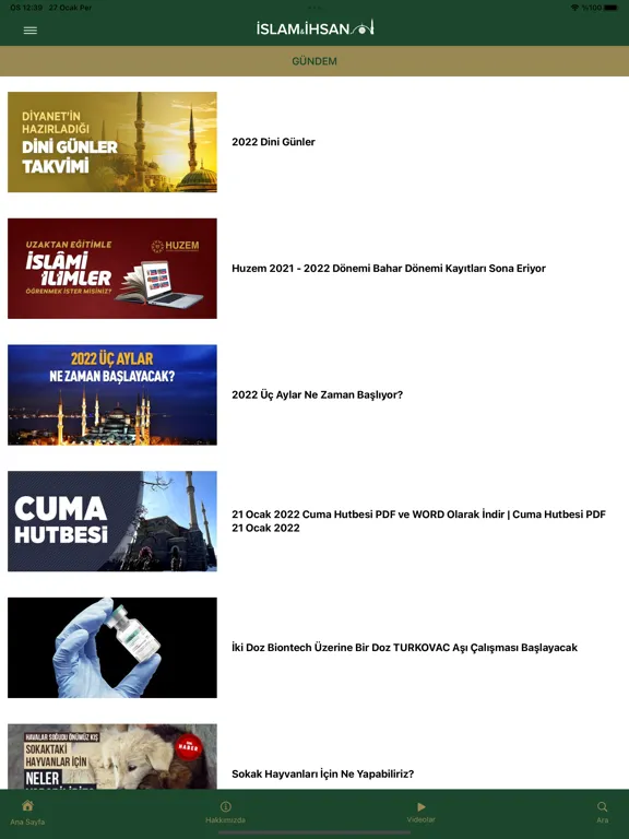 islamveihsan.com iPad 应用截图