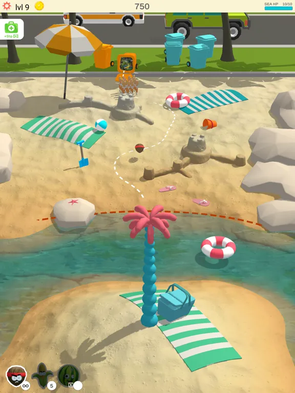 Catapult Cat o pult iPad 應用截圖