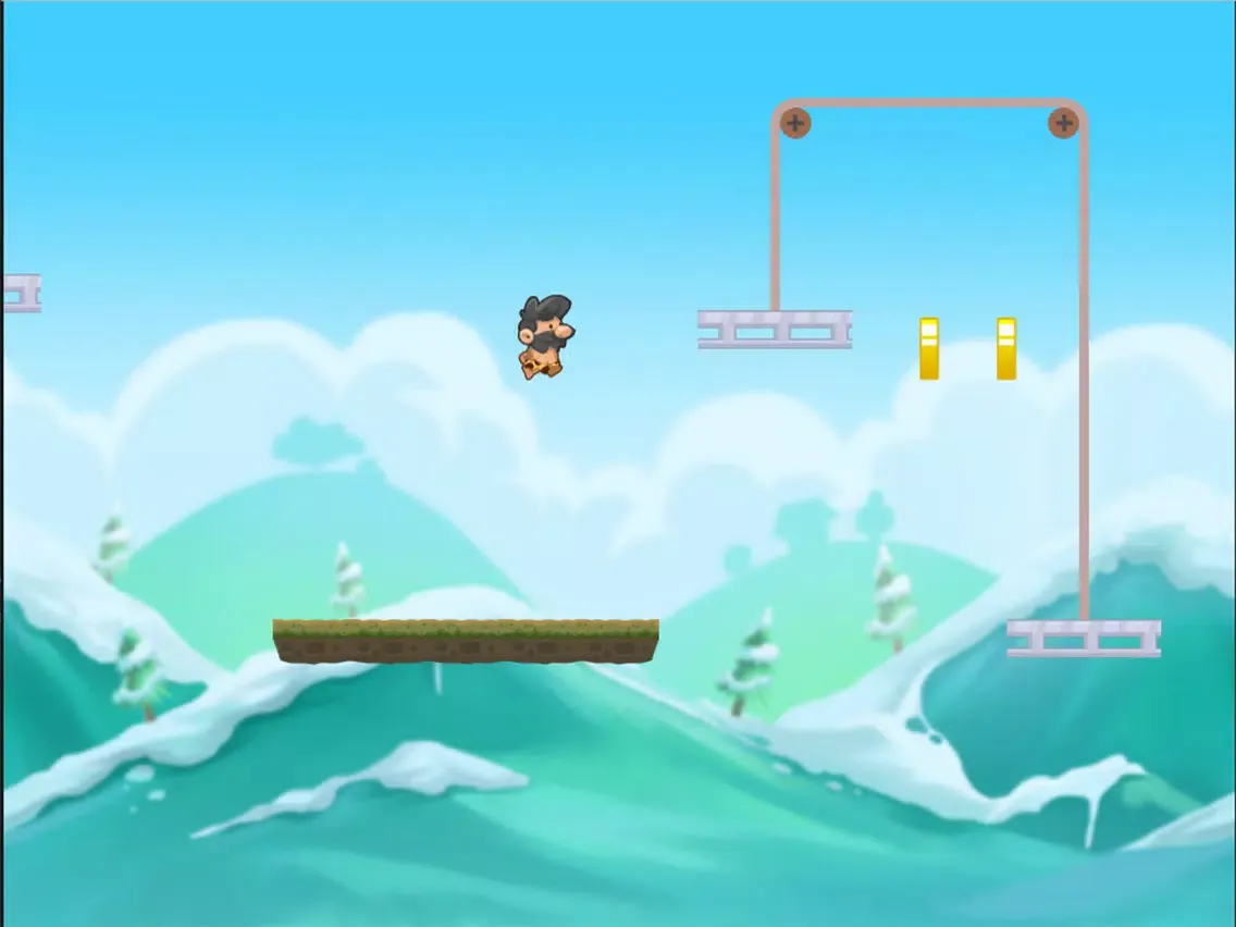 Ảnh chụp màn hình của Adventure on Island Jungle Man iPad 