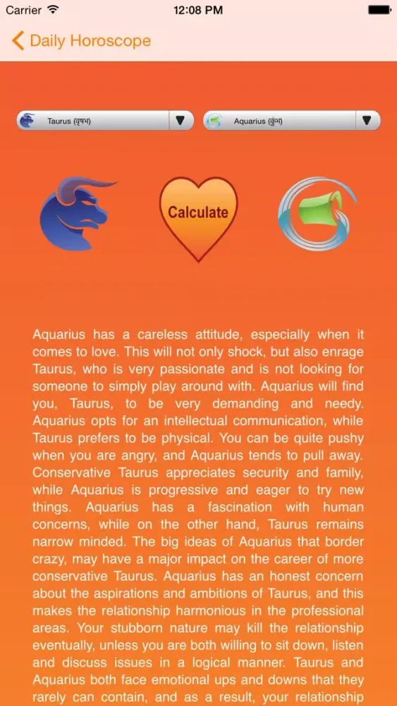 Capturas de pantalla de Get Your Horoscope