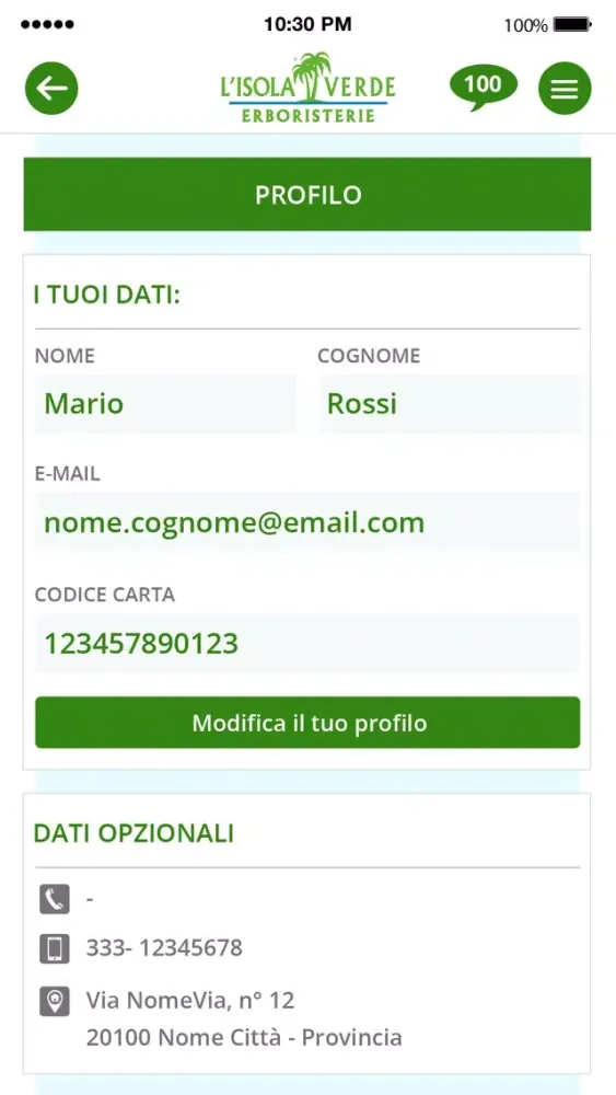 L'Isola Verde erboristeria应用截图