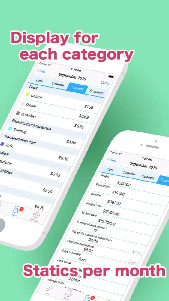 Money Calculator -Money book- Screenshots