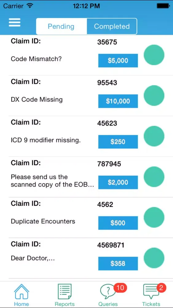 theBillingBridge - EMR integrated Medical billing应用截图