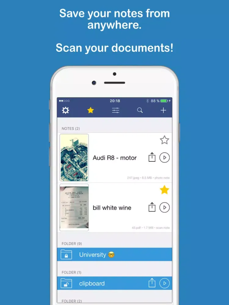 Zrzuty ekranu iSpicker - fade in and out your notes (PRO) iPad 