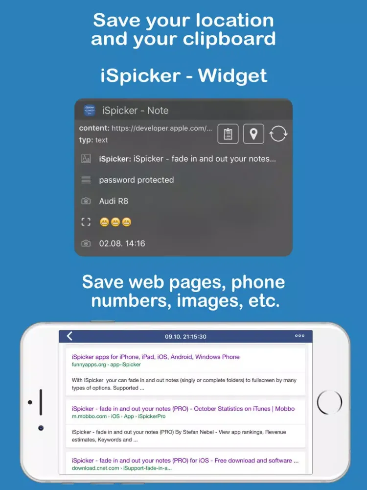 Zrzuty ekranu iSpicker - fade in and out your notes (PRO) iPad 