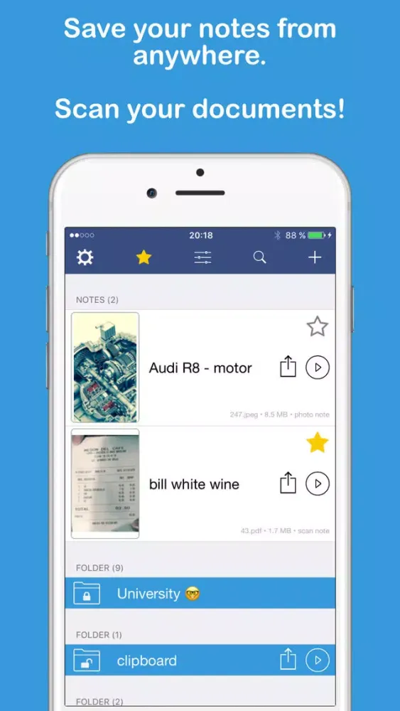 Zrzuty ekranu iSpicker - fade in and out your notes (PRO)