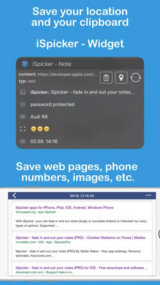Zrzuty ekranu iSpicker - fade in and out your notes (PRO)