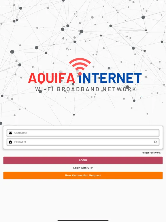 Capturas de tela do Aquifa Internet iPad 