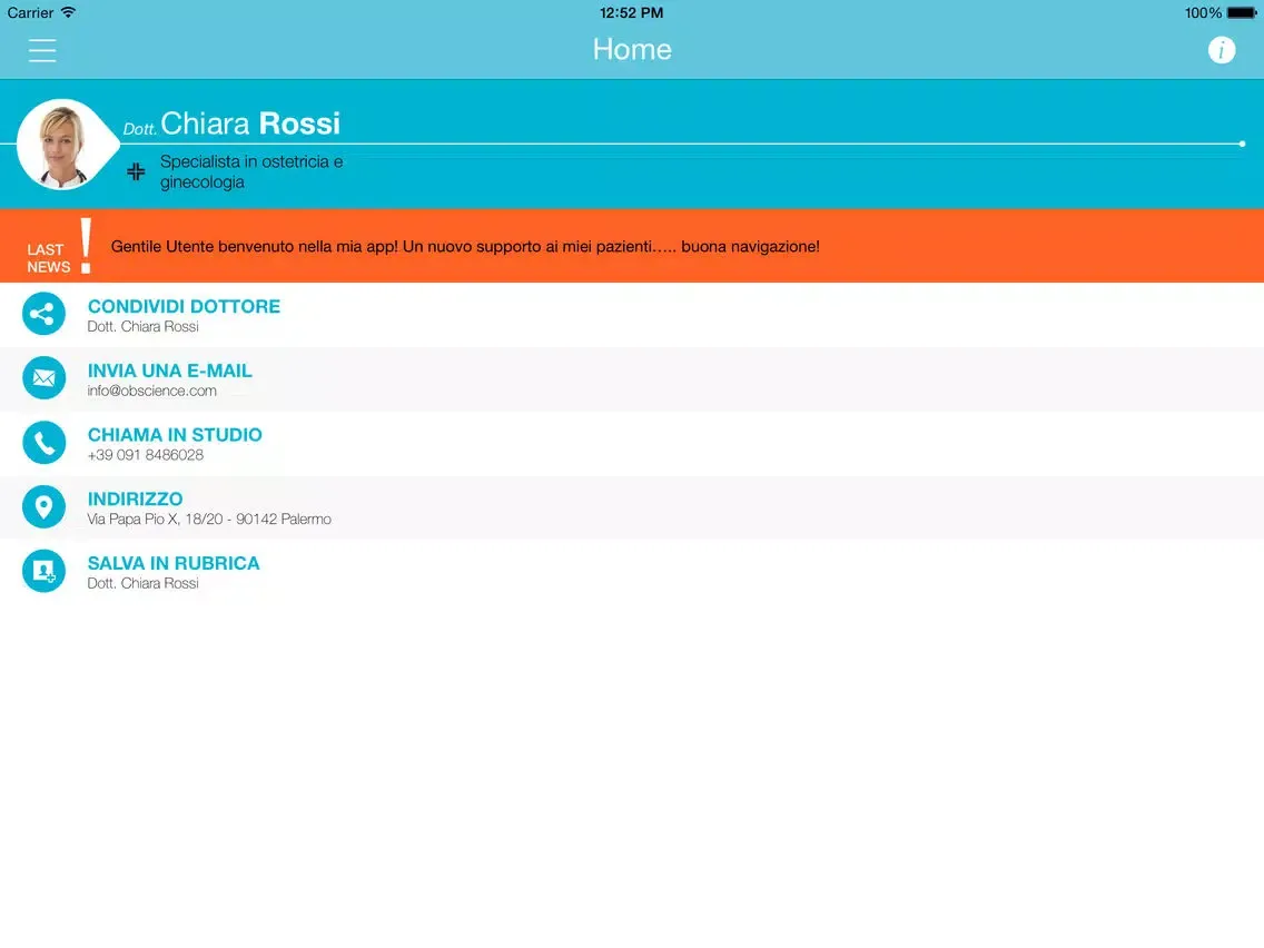 OB Doctor iPad 应用截图