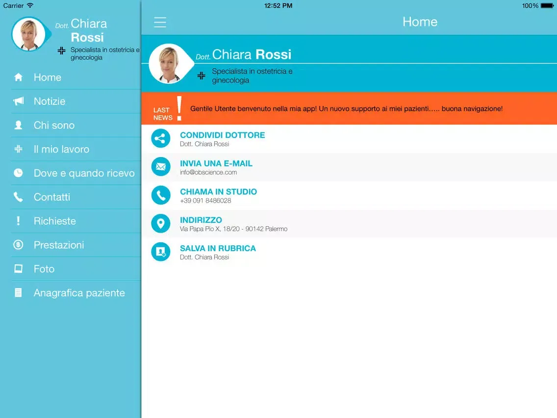 OB Doctor iPad 应用截图