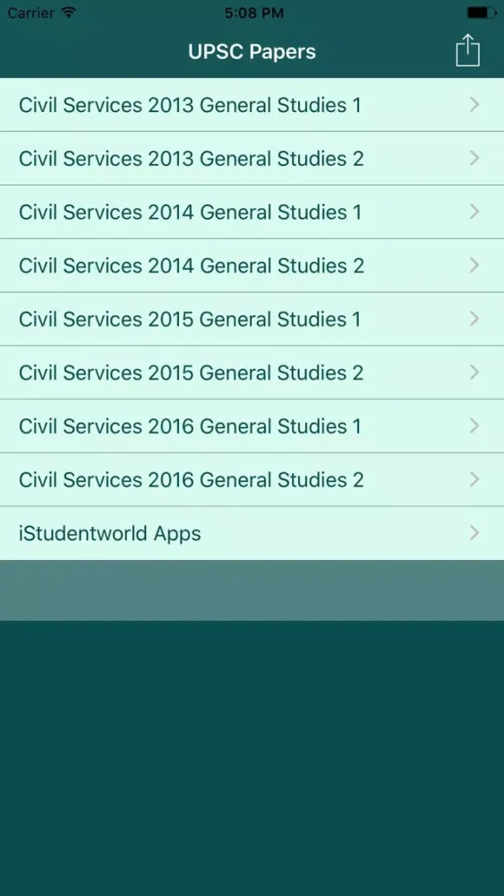 UPSC Papers स्क्रीनशॉट