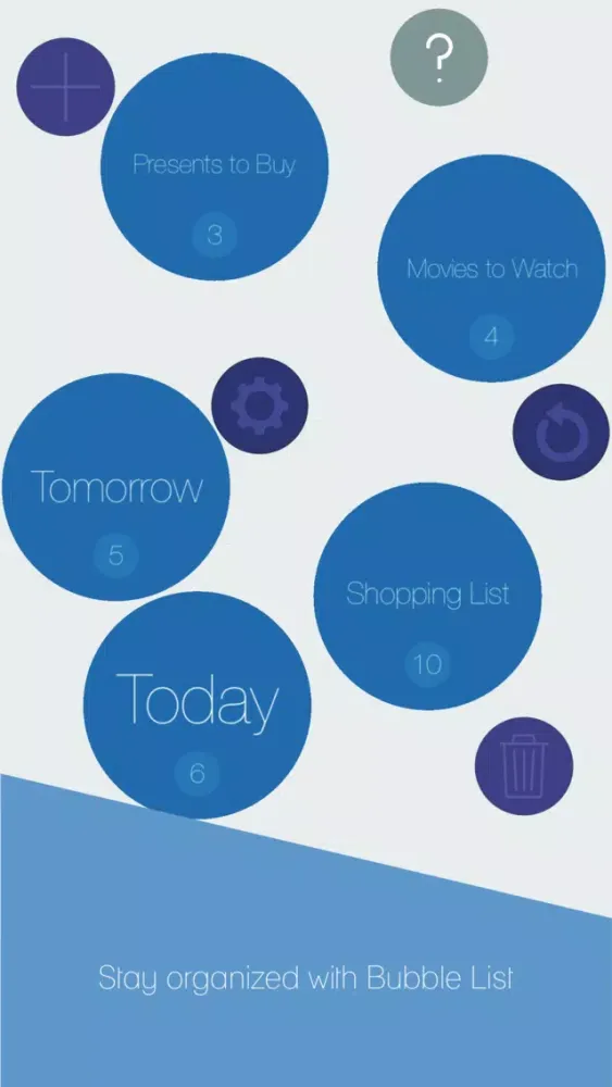 Capturas de pantalla de Bubble List - To-Do List