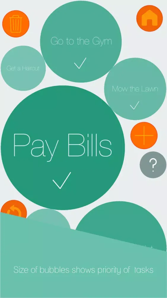 Capturas de pantalla de Bubble List - To-Do List