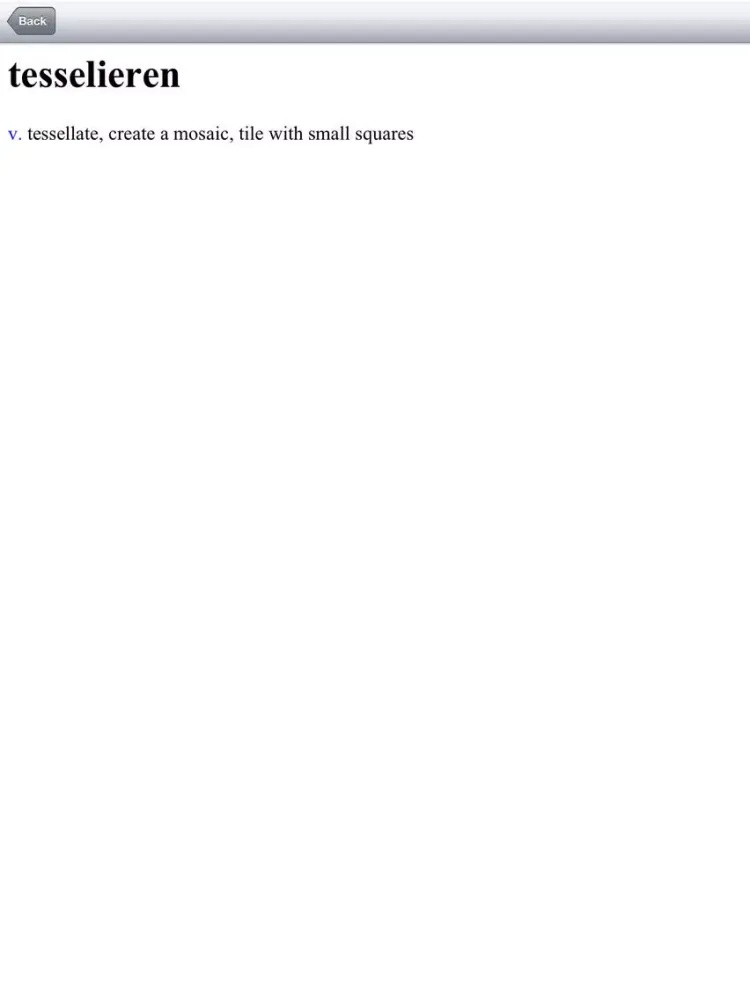 Capturas de tela do Offline Italian English Dictionary Translator for Tourists, Language Learners and Students iPad 