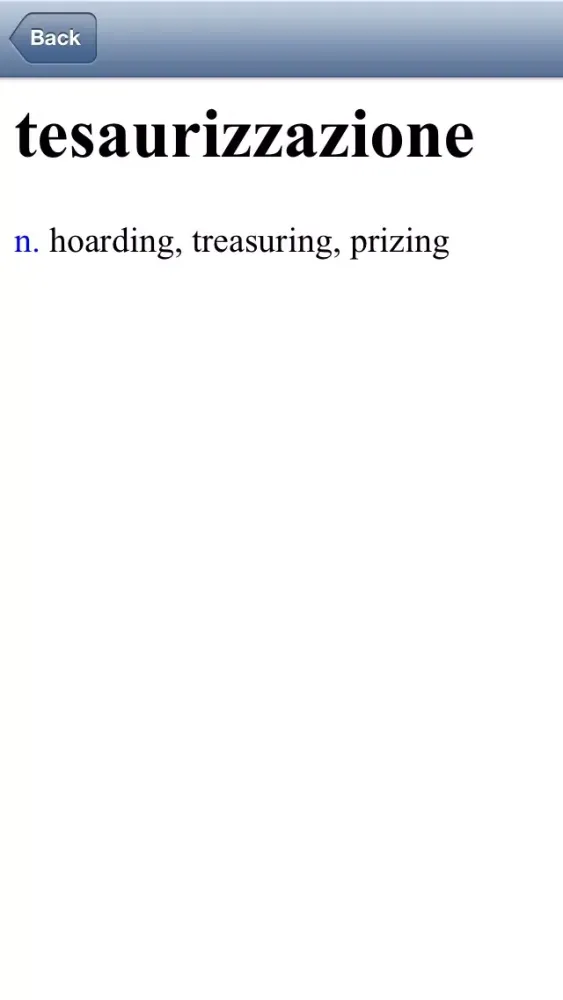Capturas de tela do Offline Italian English Dictionary Translator for Tourists, Language Learners and Students