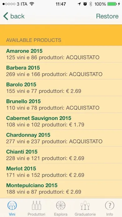 i Migliori Vini di Luca Maroni Screenshots