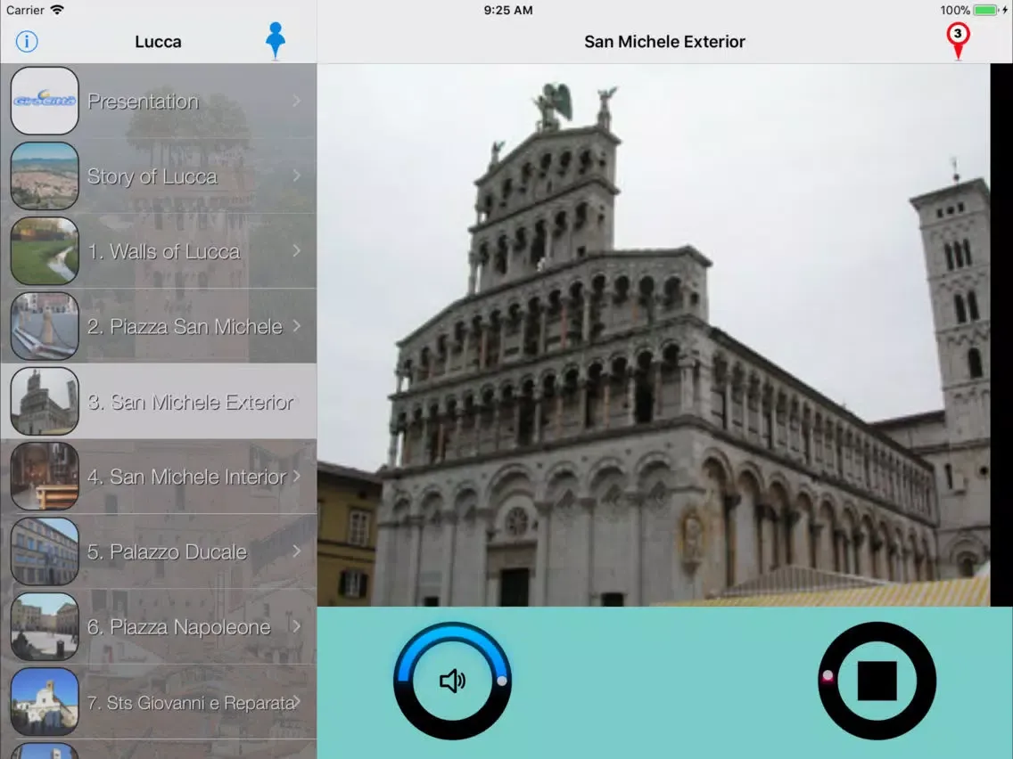 Lucca Audioguide iPad  スクリーンショット